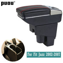 Arm Rest For Honda Fit Jazz 2002-2007 Hatchback Armrest Center Centre Console Storage Box with USB Charging 2024 - buy cheap