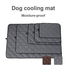 Waterproof Dog Mat Summer Cooling Pad Washable Pet Blanket Sofa Cushion Moisture-proof Sleeping Bed For Puppy Large Dog Supplies 2024 - buy cheap