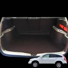 fiber leather car trunk mat for honda CRV CR-V 2006 2007 2008 2009 2010 2011 2012 car accessories 2024 - buy cheap