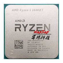AMD Ryzen 5 3600XT R5 3600XT 3.8 GHz Six-Core Twelve-Thread CPU Processor 7NM 95W L3=32M 100-000000281 Socket AM4 2024 - buy cheap