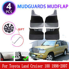 Para toyota land cruiser 100 lc100 fj100 1998 ~ 2007-protetor contra lama proteção contra lama acessórios 2024 - compre barato