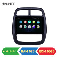 Harfey 9 inch Android 8.1 Car GPS Navigation Multimedia Player Radio Stereo for Renault Kwid 2012-2017 support Carplay DVR OBD 2024 - buy cheap