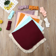Для новорожденного мягкий кисточки пеленать для завёртывания для пеленания спальный мешок повязка на голову набор 2024 - купить недорого