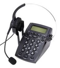 Escritorio para teléfono HT500, manos libres, centro de llamadas, cancelación de ruido, monoaural con auriculares de retroiluminación, 10 Uds. 2024 - compra barato