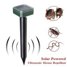 Ultrasonic Rat Repeller Ultrasonic Mouse Repeller Solar Power Repeller Rodent Control Animal Gopher Outdoor Insect Yard Garden 2024 - buy cheap