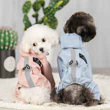 Pet Clothes Dog Jacket Waterproof Reflective Dog Raincoat Breathable Pet Raincoat Small And Medium Cats And Dogs 2024 - buy cheap