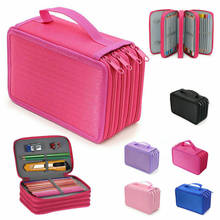 4 layers 72 Pencil Case Bag Organizer Large Capacity Pen Storage Case Holder Box Cosmetic Bag 2024 - buy cheap