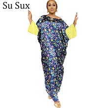 Plus Size African Dresses For Women Robe Africa Clothes Muslim O Neck Long Sleeve Maxi Dress Party Clothing Vestidos New Spring 2024 - buy cheap