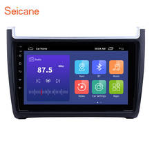 Seicane Car Radio For VW Volkswagen Polo 2012 2013 2014 2015 2Din Android 10.0 9 Inch Bluetooth GPS Multimedia Player Head Unit 2024 - buy cheap
