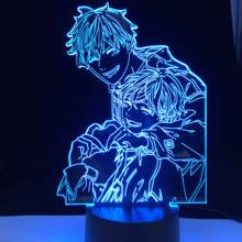 BL Anime GIVEN Light Acrylic 3d Lamp for Bed Room Decor Colorful Nightlight BL Table Lamp  Led Night Light Dropshipping New Year 2024 - buy cheap