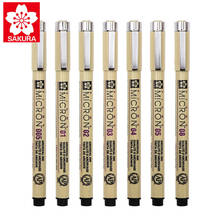 1Pcs Japan SAKURA Needle Pen Waterproof Hook Line Pen XSDK Comic Stroke Line Animation Design Drawing Pen 2024 - buy cheap