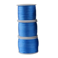 291 Palace Blue 100% Real Pure Silk Embroidery Ribbon Handcraft,Double Face Taffeta Silk Tape 2/4/7/10/13/25mm,10/30/100m pk 2024 - buy cheap
