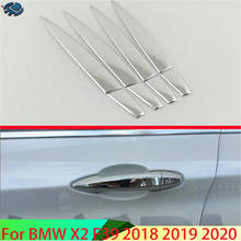 For BMW X2 F39 2018 2019 2020 Car Decoration ABS Chrome Door Handle Cover Trim Molding Accessories 2024 - buy cheap