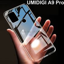Funda de teléfono para UMIDIGI A9 Pro, carcasa trasera de TPU suave mate de vidrio, parachoques UMI A9, Protector 2024 - compra barato