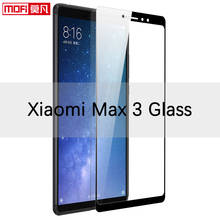 Protector de pantalla para xiaomi max3, vidrio templado, cubierta completa, mofi, cristal transparente ultrafino, película de cristal 2024 - compra barato