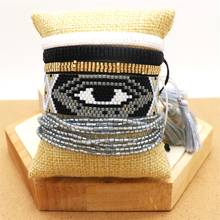 ZHONGVI Pulsera Femme Miyuki Seed Beads Bracelet For Women Jewelry Lucky Evil Eye Gift 2021 Jewellery Friendship Beach Bracelets 2024 - buy cheap