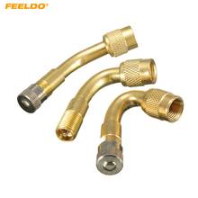 FEELDO 45/90/135 Degree Optional Angle Brass Air Type Valve Extension Adaptor For Motorcycle Car Scooter #AM5479 2024 - buy cheap