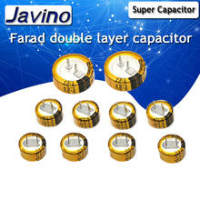 Capacitor de super farad de alta capacidade, 2 peças, 5.5v 0.1/0.33/0.47/1.5f tipo c, capacitor de camada dupla, kit diy 2024 - compre barato