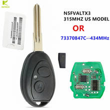 Keyecu-chave remota, 1 botão 315/433mhz, n5fvaltx3, pcf7931, chip para land rover discovery 2010-2019 2024 - compre barato