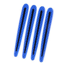 8Pcs Universal 3D Blue Anti Scratch Strips Car Door Handle Bowl Protective Film Reflective Sticker 2024 - buy cheap