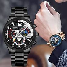 NIBOSI Watches Men's Sport Quartz Chronograph Wristwatches Luxury Stainless Steel Clock with Luminous Watch Relogio Masculino 2024 - buy cheap