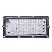 Reflector LED para exteriores, lámpara de proyección RGB de 220V, 50W, color blanco frío, impermeable, arandela de pared, iluminación de paisaje 2024 - compra barato