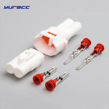 MT090 2 Pin Way Male Female White Auto Connector Waterproof Automotive Plug Motorcycle 6180-2181 6187-2171 2024 - buy cheap