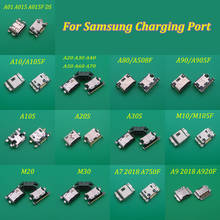 50pcs Charger Micro USB Charging Port Dock Connector Socket For Samsung Galaxy A70 A60 A50 A40 A30 A20 A80 A90 A20S A30S M10 M20 2024 - buy cheap