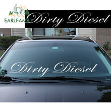EARLFAMILY 111,7 см x 25,8 см грязное дизельное ветровое стекло баннер наклейка поднятое переднее лобовое стекло наклейка индивидуальная Автомобильная наклейка 2024 - купить недорого