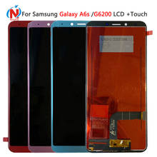Para samsung galaxy a6s g6200 SM-G6200 display lcd tela de toque digitador assembléia para samsung a6s lcd 2024 - compre barato