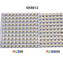 Placa de led sk6812 ic, 100 pçs, com 5050 lâmpadas de led rgbw/rgbww, rgb, dc5v, sk6812, com dissipador de calor (10mm * 3mm) 2024 - compre barato