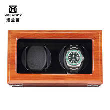 Bobinadora de reloj automática de madera, soporte de caja de reloj mecánico, almacenamiento de joyería, caja de relojes 2024 - compra barato