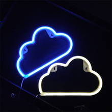 USB/Battery Powered LED Neon Sign Light Decorative Lamp Creative Home Decor Lamp LED Night Light For Bedroom Living Room 2024 - buy cheap