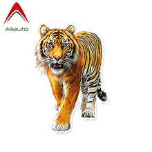 Aliauto-pegatina personalizada de Animal para coche, accesorios de moda para coche, tigre ferocioso, JDM, PVC, cubierta de calcomanía, arañazos, 15cm * 10cm 2024 - compra barato