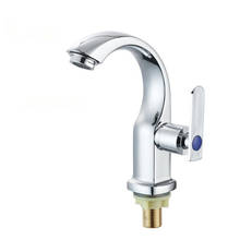 Single Handle Bathroom Sink Faucet with Cold Water, One Hole Lavatory Sink Faucet, Small Kitchen Faucet Tap, Zinc Alloy 2024 - buy cheap