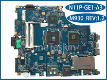 Лучшая цена M930 REV: 1,2 для Sony VPCF PCG-81114L Материнская плата ноутбука N11P-GE1-A3 GF310M DDR3 100% протестирована 2024 - купить недорого
