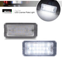 Canbus Led License Plate Lights for Fiat 500 Abarth 500 500C 2009 2010 2011 2012 2013 2014 2015 Rear Tag Registration Lamp 2024 - buy cheap