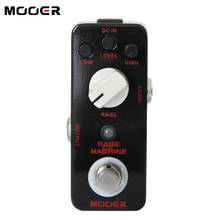 MOOER RAGE MACHINE Heavy Metal Distortion True Bypass Full Metal Shell Guitar Parts & Accessories 2024 - buy cheap