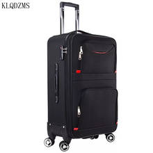 KLQDZMS 20’’22’’24’’26’’28 Inch Hot Sell Oxford Wheeled Travel  Leisure Suitcase Trolley Women Men Carry On Cabin Luggage 2024 - buy cheap