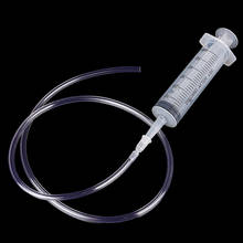 New Hot 1PCS 60ML Plastic Feeding Syringe Reusable Pump With 80cm Tube For Epoxy Resin Tool 2024 - buy cheap