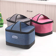 New Insulated Lunch Bag Picnic Bag Tote Cooler Box Cation Handbag Snack Box Portable Thermal Food Bag for Men Women Kids 2024 - buy cheap