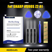 4600mah he314 bateria para sharp aquos z2 a1 fs8002 telefone de alta qualidade 2024 - compre barato