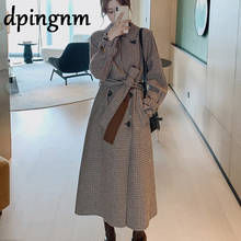 Women Korean Winter Long Overcoat Outwear Coat Loose Plus Size  Long Sleeve Manteau Femme Hiver Elegant 2024 - buy cheap