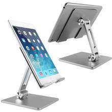Soporte de escritorio plegable ajustable para tableta, base de aluminio para Xiaomi, Microsoft Surface, iPad Pro, Kindle, Samsung Tab, e-reader 2024 - compra barato