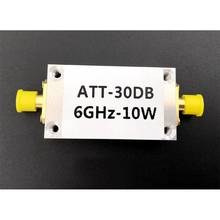 TZT 0-6GHz 10W 30DB RF Attenuator SMA Fixed Attenuator Work with Power Meter Spectrum Analyzer 2024 - buy cheap