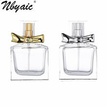 Frasco de perfume de alta qualidade portátil 30ml, garrafa vazia para engarrafar perfume, de vidro, com spray 2024 - compre barato