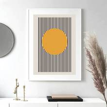 Bauhaus exposição original geométrico cartaz da arte minimalista impressão em tela pintura abstrata imagem parede para sala de estar decoração casa 2024 - compre barato