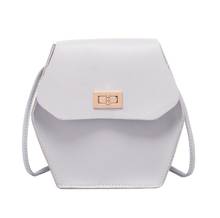 Bolsa de ombro diagonal de mão feminina, bolsa criativa de mão pequena em pu com alça angular de diamante 2024 - compre barato