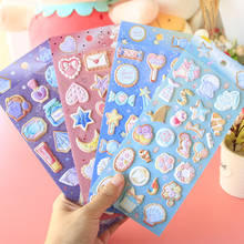 1set/1lot Kawaii Stationery Stickers Bubble stickers Diary Decorative Mobile Stickers Scrapbooking DIY Craft Stickers 2024 - buy cheap