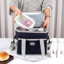 9L/16L Cooler Bag Picnic Waterproof Oxford Aluminum Foil Refrigerator Camping Food Lunch Box Thermal Insulation Bags 2024 - buy cheap